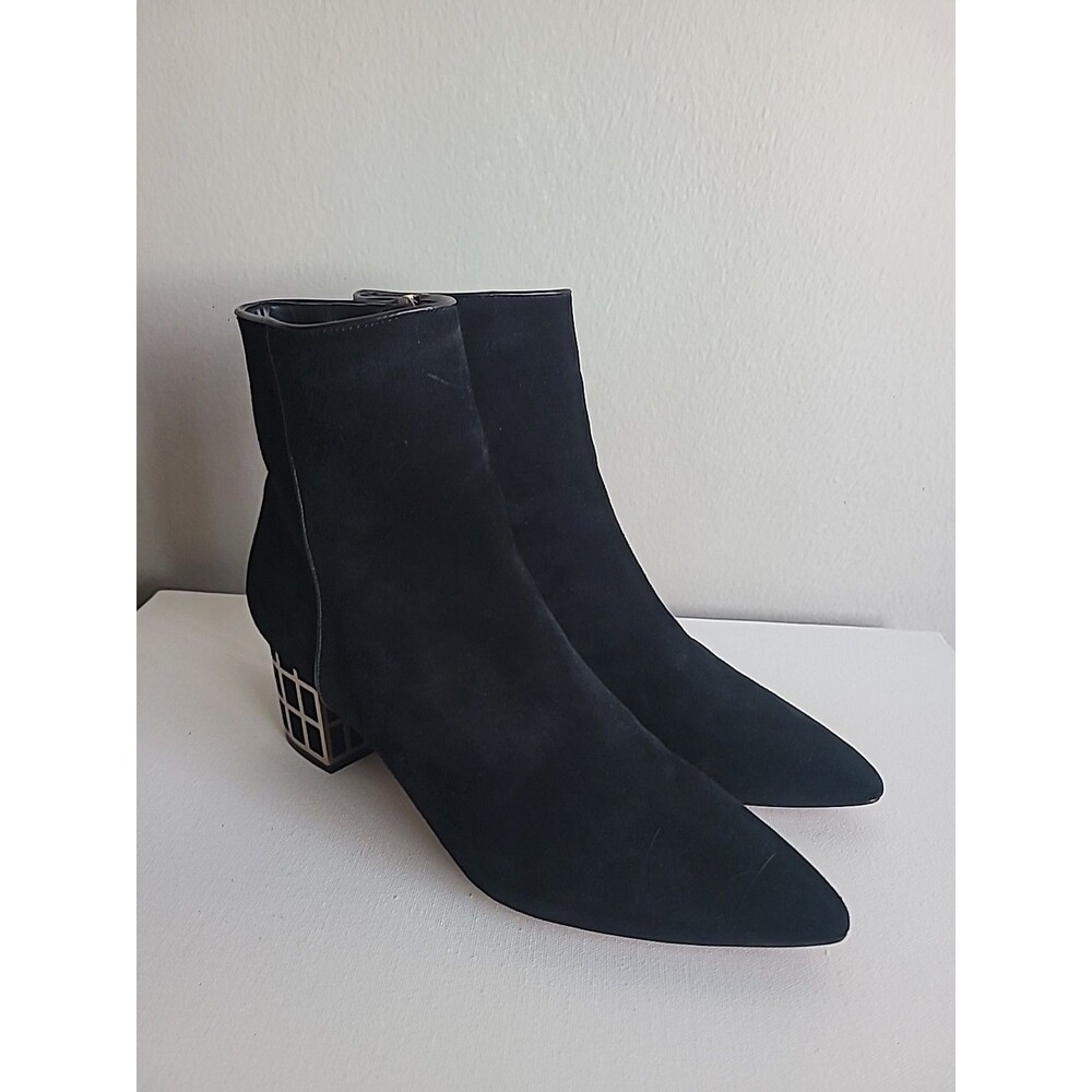 Brian Atwood Kailie Boots Sz 10 Preppy Quiet Luxury
